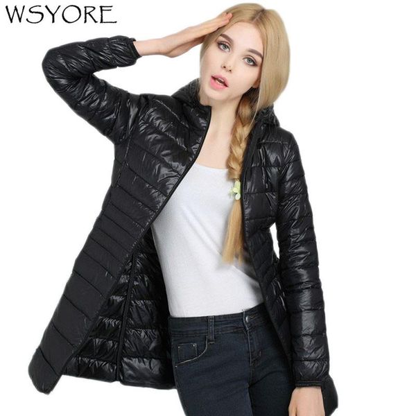 wsyore winter women ultra light down jacket duck down hooded jackets plus size long sleeve slim coat parka portabl outwear ns476, Black
wsyore winter women ultra light down jacket duck down hooded jackets plus size long sleeve slim coat parka portabl outwear ns476, Black