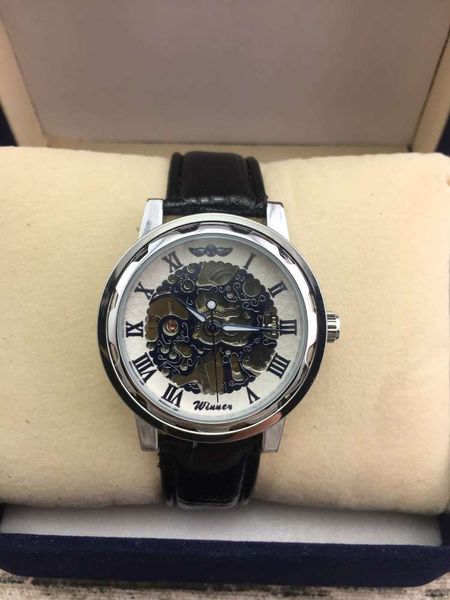 men's winner business winner fashion hollow automatic manual mechanical belt watch 2xk8jxr3, Slivery;brown
men's winner business winner fashion hollow automatic manual mechanical belt watch 2xk8jxr3, Slivery;brown