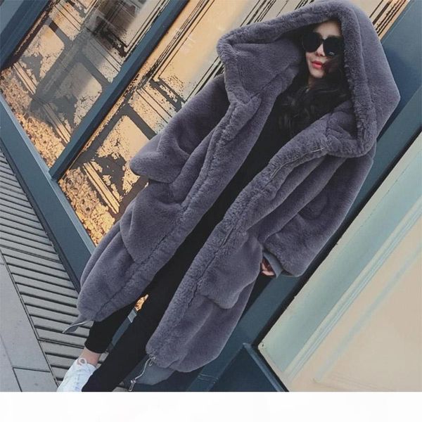 fashion-winter warm hooded large size medium length solid color fur & faux fur women 2018 new casual long sleeve women coat, Black
fashion-winter warm hooded large size medium length solid color fur & faux fur women 2018 new casual long sleeve women coat, Black