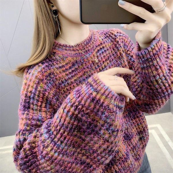 women's sweaters women 2021 autumn winter oversized sweater female elegant knitted pullovers o neck casual loose soft cashmere jumper, White;black
women's sweaters women 2021 autumn winter oversized sweater female elegant knitted pullovers o neck casual loose soft cashmere jumper, White;black