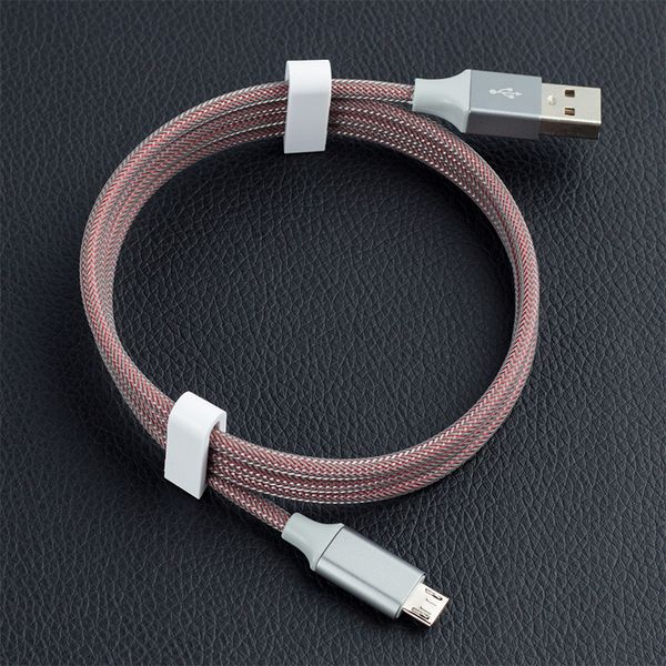 2.4a 3.8mm diameter mesh braid 1 meter length fast charger cable for type c micro usb and others with retail package
2.4a 3.8mm diameter mesh braid 1 meter length fast charger cable for type c micro usb and others with retail package