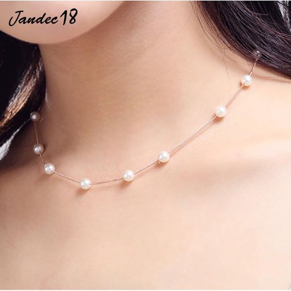 chokers exquisite 925 sterling silver collars choker aesthetic clavicle chain charm pearl necklace women jewelry accessories, Golden;silver
chokers exquisite 925 sterling silver collars choker aesthetic clavicle chain charm pearl necklace women jewelry accessories, Golden;silver