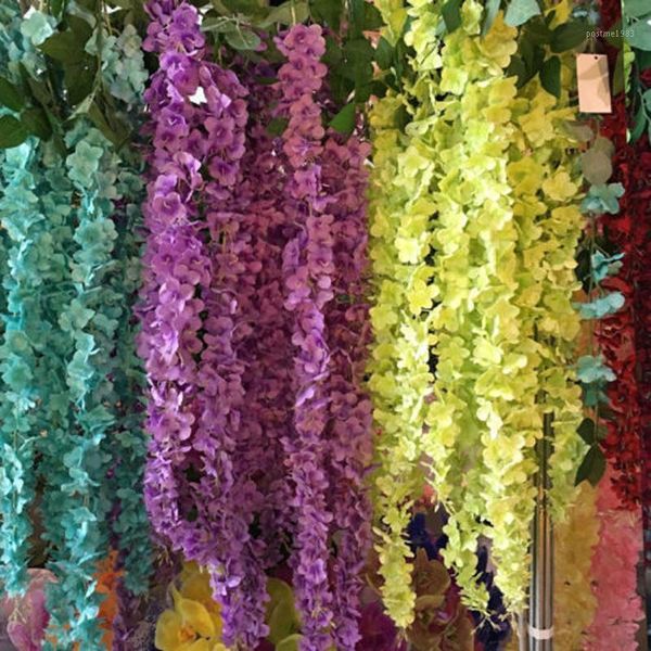 artificial hanging silk hydrangea bouquet flower vine wedding party home decor1
artificial hanging silk hydrangea bouquet flower vine wedding party home decor1