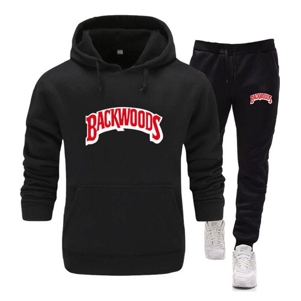 suit men's backwoods + brand pullovers sweater new men tracksuits cotton two clothing shirts pants sports track fall winter pieces hood, Black
suit men's backwoods + brand pullovers sweater new men tracksuits cotton two clothing shirts pants sports track fall winter pieces hood, Black