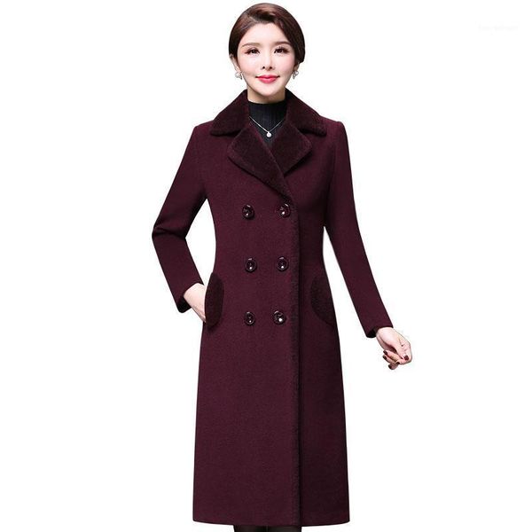 women's wool & blends long slim coats 2021 women winter thicken warm cashmere jackets turn-down collar casual female parka yp12141, Black
women's wool & blends long slim coats 2021 women winter thicken warm cashmere jackets turn-down collar casual female parka yp12141, Black
