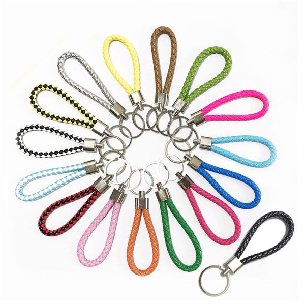 hand knit pu leather rope pendant keychain men women key chain couple key chains lanyard personality car key ring creative gift e122411
hand knit pu leather rope pendant keychain men women key chain couple key chains lanyard personality car key ring creative gift e122411
