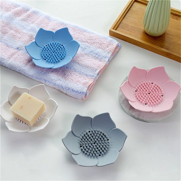 fashion soap dish silicone rubber holder of soap wholesale selling lotus flower shaped soap plate
fashion soap dish silicone rubber holder of soap wholesale selling lotus flower shaped soap plate