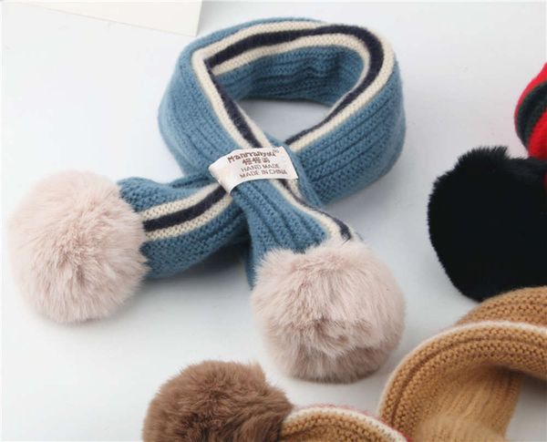 color winter boys and girls soft baby matching warm wool scarf children's versatile ball neck fashion ndbq, Red;brown
color winter boys and girls soft baby matching warm wool scarf children's versatile ball neck fashion ndbq, Red;brown