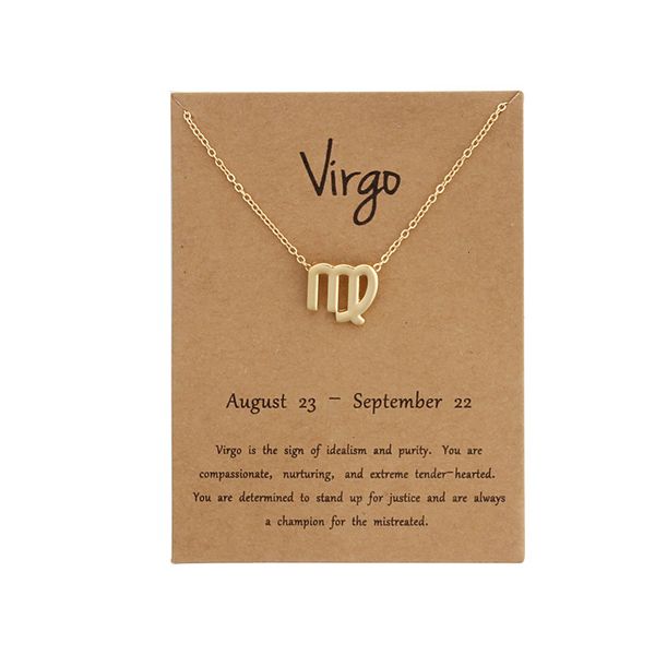 card 12 zodiac necklaces with constellation gift sign pendant gold chains necklace for men women fashion jewelry in 3osl
card 12 zodiac necklaces with constellation gift sign pendant gold chains necklace for men women fashion jewelry in 3osl