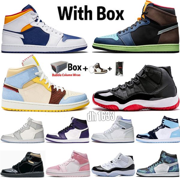 2020 new jumpman high og 1 1s tokyo bio hack dark mocha black metallic mens basketball shoes 11 11s concord bred women sneakers trainers
2020 new jumpman high og 1 1s tokyo bio hack dark mocha black metallic mens basketball shoes 11 11s concord bred women sneakers trainers