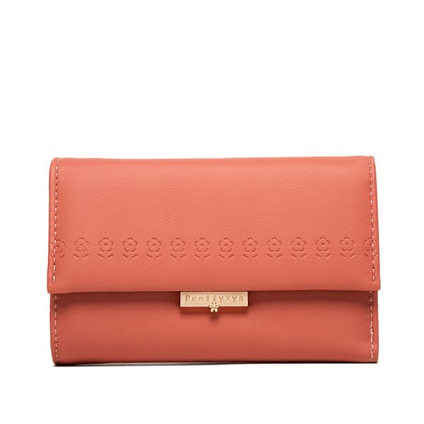 ladies wallet small fresh simple multi-function embossed three-fold mid-length multi-card wallet wallet, Red;black
ladies wallet small fresh simple multi-function embossed three-fold mid-length multi-card wallet wallet, Red;black