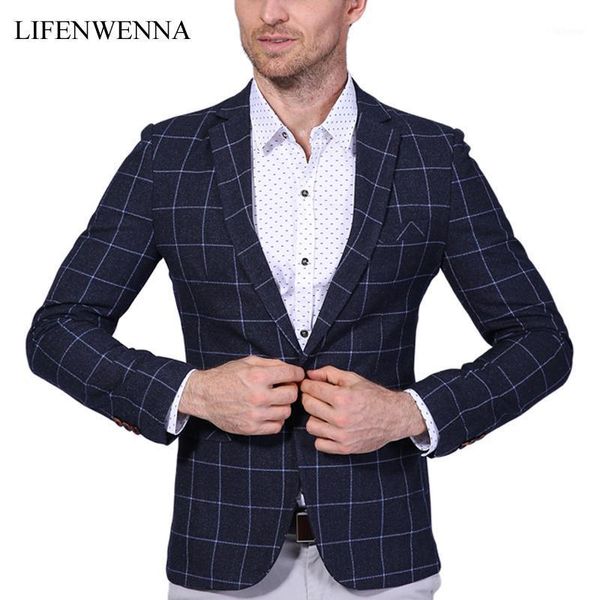 2021 new autumn arrival men's blazer fashion plaid slim fit suit jacket mens clothes trend office suit men plus asian size m-6xl1, White;black
2021 new autumn arrival men's blazer fashion plaid slim fit suit jacket mens clothes trend office suit men plus asian size m-6xl1, White;black
