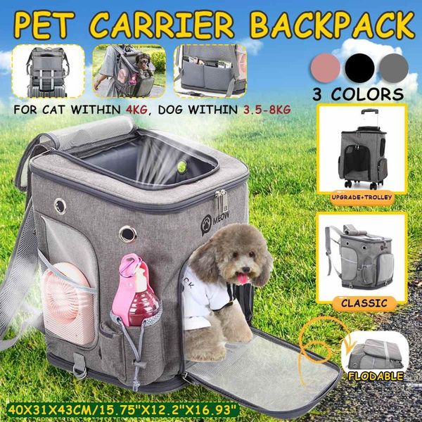 portable mesh dog bag breathable dog trolley backpack large capacity cat carrying bag portable outdoor travel pet carrier
portable mesh dog bag breathable dog trolley backpack large capacity cat carrying bag portable outdoor travel pet carrier