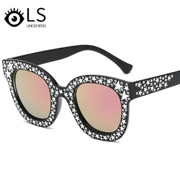 sunglasses ls 2021 personality five pointed star jelly color fashion colorful ocean piece cute playful glasses yj058, White;black
sunglasses ls 2021 personality five pointed star jelly color fashion colorful ocean piece cute playful glasses yj058, White;black