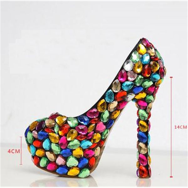 wedding female crystal two in high heels genuine handcrafted leather bride pumps big-size shoes 43 3udw, Black
wedding female crystal two in high heels genuine handcrafted leather bride pumps big-size shoes 43 3udw, Black