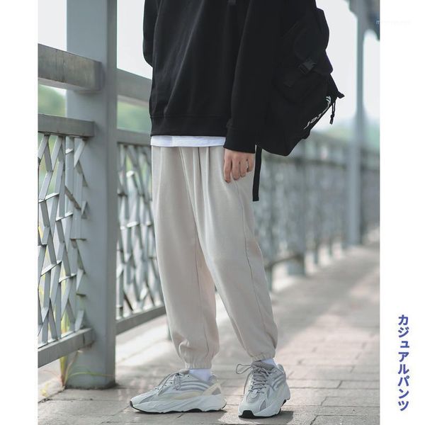 men's pants 2021 autumn and winter casual sweatpants men plus size bound foot cargo male straight leg trousers stempunk for men1, Black
men's pants 2021 autumn and winter casual sweatpants men plus size bound foot cargo male straight leg trousers stempunk for men1, Black