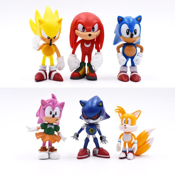 6pcs/set sonic figures toy pvc toy sonic shadow tails characters figure toys for children animals toys set ing
6pcs/set sonic figures toy pvc toy sonic shadow tails characters figure toys for children animals toys set ing