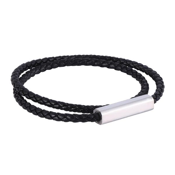 charm bracelets trendy black leather men magnetic button multilayer braided rope for male female jewelry bb0615, Golden;silver
charm bracelets trendy black leather men magnetic button multilayer braided rope for male female jewelry bb0615, Golden;silver