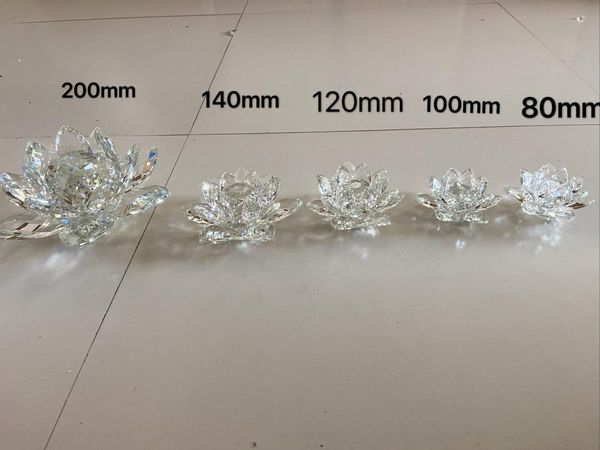 decorative objects & figurines crystal lotus flower 80mm-200mm crafts glass paperweight ornaments decoration 1pc feng shui decor collections
decorative objects & figurines crystal lotus flower 80mm-200mm crafts glass paperweight ornaments decoration 1pc feng shui decor collections