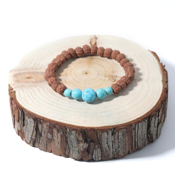 beaded, strands rudraksha & blue pine elastic rope beaded energy bracelet men and women charm fashion casual yoga bangle jewelry, Black
beaded, strands rudraksha & blue pine elastic rope beaded energy bracelet men and women charm fashion casual yoga bangle jewelry, Black