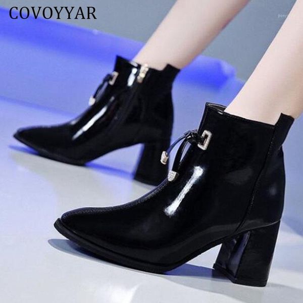 boots covoyyar 2021 fashion women thick high heels woman shoes casual pointed toe side zip ladies ankle black wbs20421
boots covoyyar 2021 fashion women thick high heels woman shoes casual pointed toe side zip ladies ankle black wbs20421