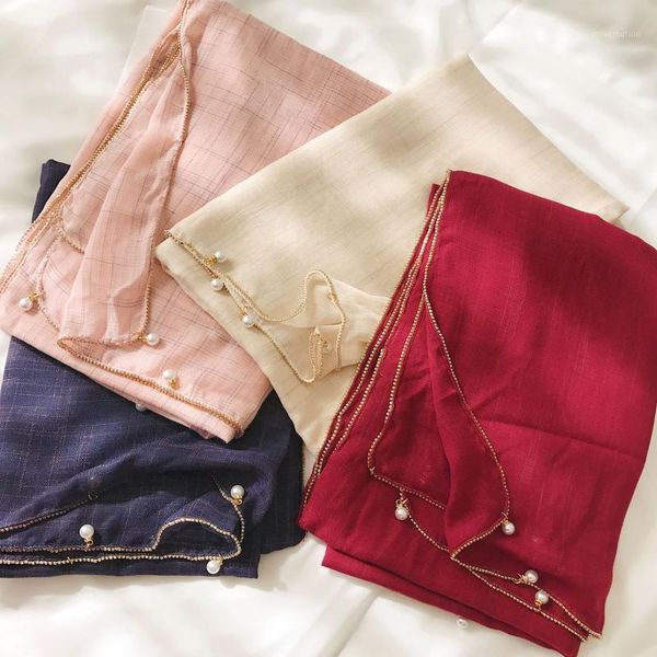 women scarf luxury summer cotton scarves lady shawl wrap hijab visocose female bandana pearl jewel headban1, Blue;gray
women scarf luxury summer cotton scarves lady shawl wrap hijab visocose female bandana pearl jewel headban1, Blue;gray