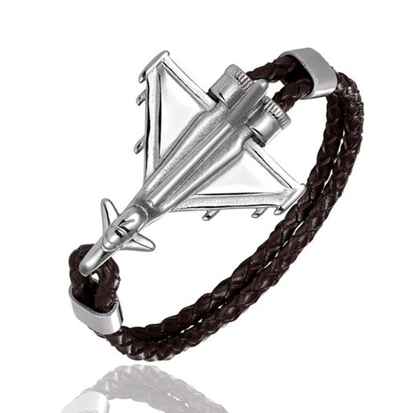 mkendn new design braided genuine leather bracelets men stainless steel airplane anchor bracelets female friendship gifts wmtgtt yyysports
mkendn new design braided genuine leather bracelets men stainless steel airplane anchor bracelets female friendship gifts wmtgtt yyysports