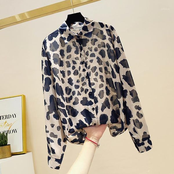 nancylim women's leopard print blouse summer autumn shirt ladies leisure casual all-match loose chiffon blouses shirts1, White
nancylim women's leopard print blouse summer autumn shirt ladies leisure casual all-match loose chiffon blouses shirts1, White