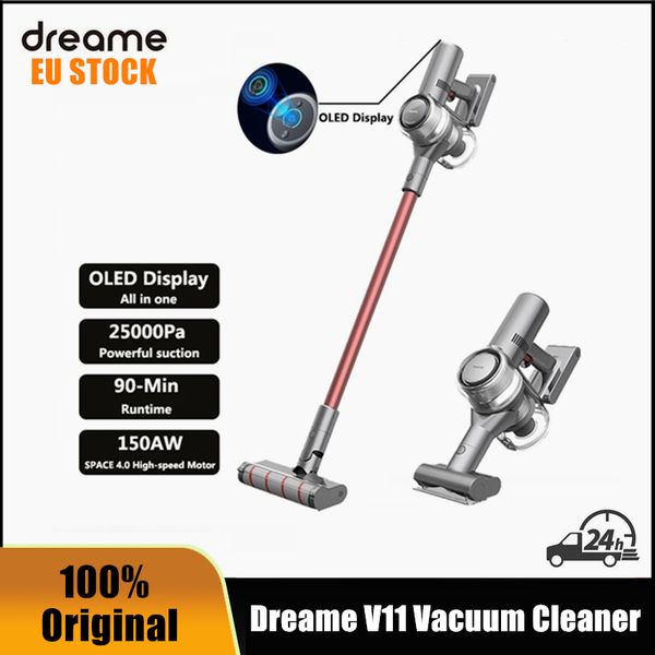eu stock xiaomi vacuum cleaner dreame v11 cordless dust collector one button turn on/off 25000pa suction carpet sweep
eu stock xiaomi vacuum cleaner dreame v11 cordless dust collector one button turn on/off 25000pa suction carpet sweep