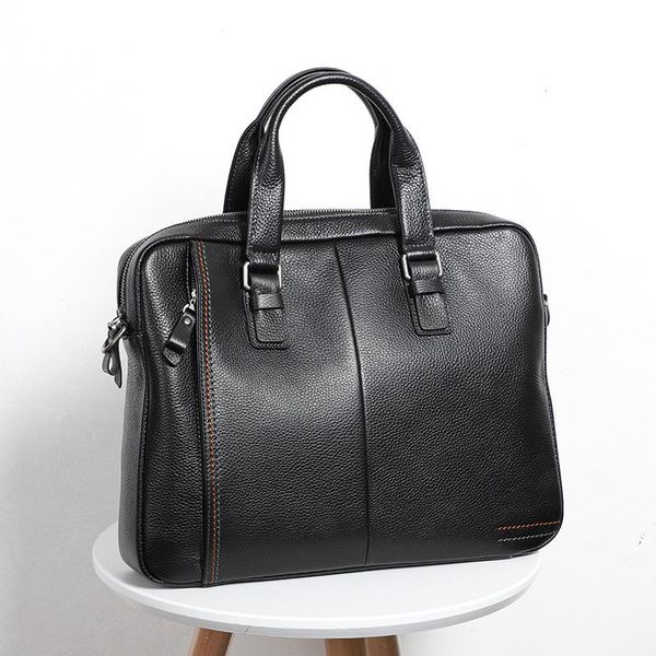 briefcases mens briefcase genuine leather totes bag for documents men's shoulder male cow skin business messenger
briefcases mens briefcase genuine leather totes bag for documents men's shoulder male cow skin business messenger
