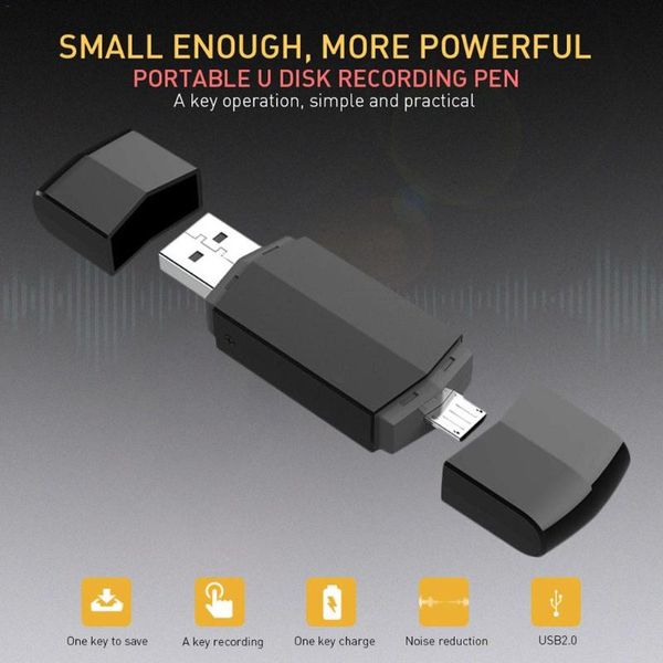 digital voice recorder 8gb mini portable hd usb micro recording u disk otg for android dual plug wav recorders
digital voice recorder 8gb mini portable hd usb micro recording u disk otg for android dual plug wav recorders