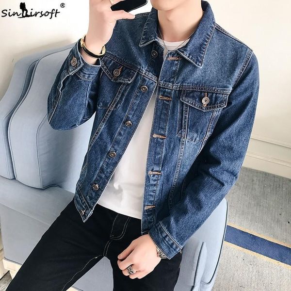 men's jackets 2021 men's denim jacket retro slim fashion jeans casual streetwear large size 802#1, Black;brown
men's jackets 2021 men's denim jacket retro slim fashion jeans casual streetwear large size 802#1, Black;brown