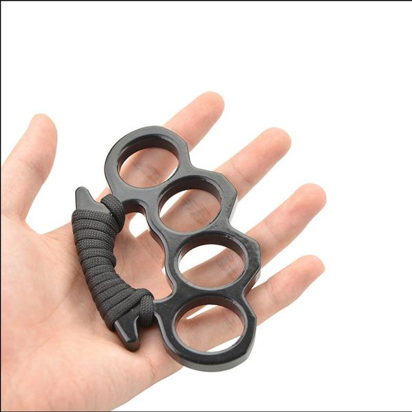 new arival black alloy knuckles duster buckle male and female self-defense four finger punches 646 
new arival black alloy knuckles duster buckle male and female self-defense four finger punches 646