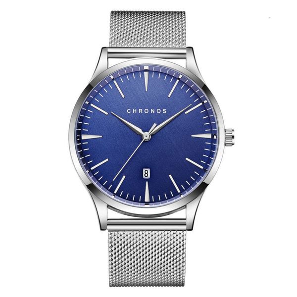 waterproof 2020 men's watch steel strap watch calendar simple watch men, Slivery;brown
waterproof 2020 men's watch steel strap watch calendar simple watch men, Slivery;brown