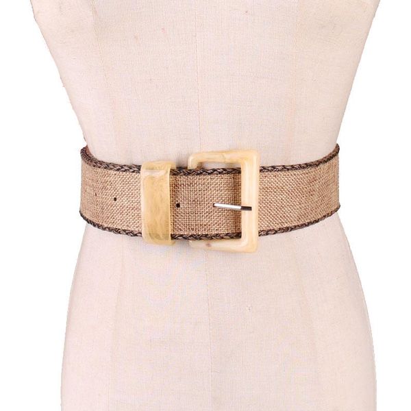 restoring ancient ways weaving belt woman decorate leisure match the skirt, Black;brown
restoring ancient ways weaving belt woman decorate leisure match the skirt, Black;brown
