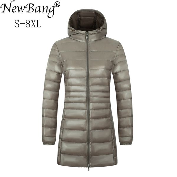 newbang 6xl 7xl 8xl women's jacket large size long ultra light down jacket women winter warm windproof lieghtweight down coat 201027, Black
newbang 6xl 7xl 8xl women's jacket large size long ultra light down jacket women winter warm windproof lieghtweight down coat 201027, Black