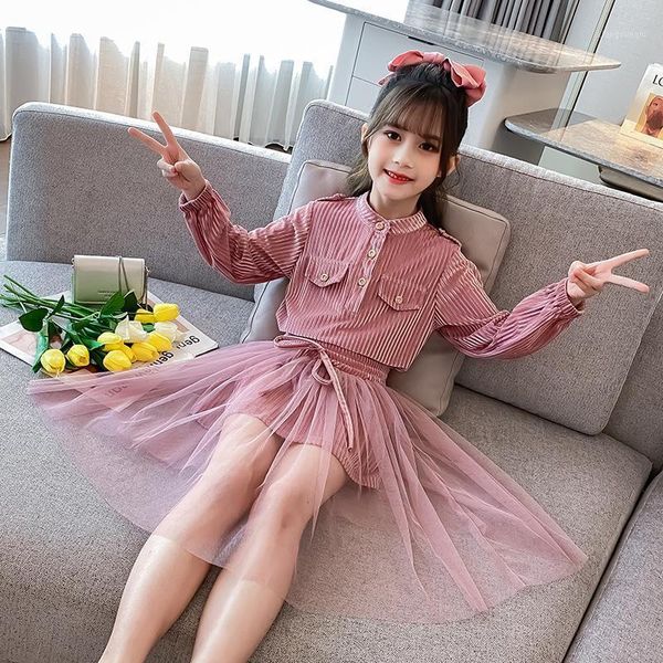 fashion kids girls skirt set autumn children long sleever velvet suit solid color blouse and lace skirt 2pcs sets 4 8 12 years1, White
fashion kids girls skirt set autumn children long sleever velvet suit solid color blouse and lace skirt 2pcs sets 4 8 12 years1, White