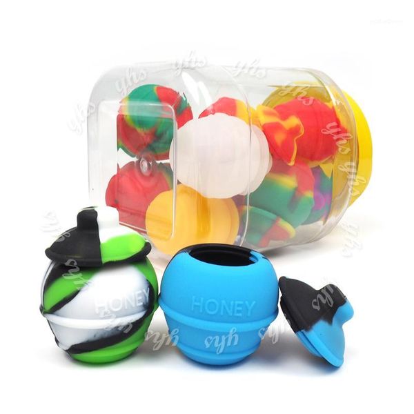 honeybee honey dab box bee insects container ultimate nonstick silicone containers jar for liquid cream storage1
honeybee honey dab box bee insects container ultimate nonstick silicone containers jar for liquid cream storage1