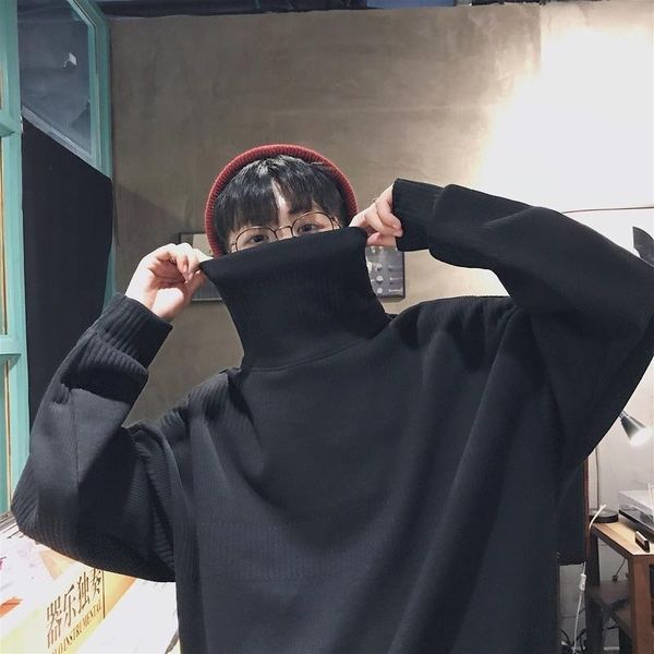 2017 winter men's fashion knitting wool turtleneck thicken clothes pullover solid color loose casual warm joker sweaters -2xl1, White;black
2017 winter men's fashion knitting wool turtleneck thicken clothes pullover solid color loose casual warm joker sweaters -2xl1, White;black