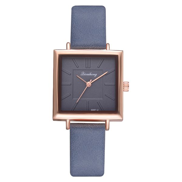 women's square wristwatches new quartz watch with wrinkled leather strap for women colour eight, Slivery;black
women's square wristwatches new quartz watch with wrinkled leather strap for women colour eight, Slivery;black