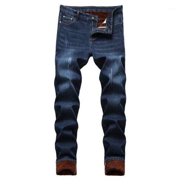 men's winter warm fleece thicken denim jeans classic slim stretch pants trousers1, Blue
men's winter warm fleece thicken denim jeans classic slim stretch pants trousers1, Blue