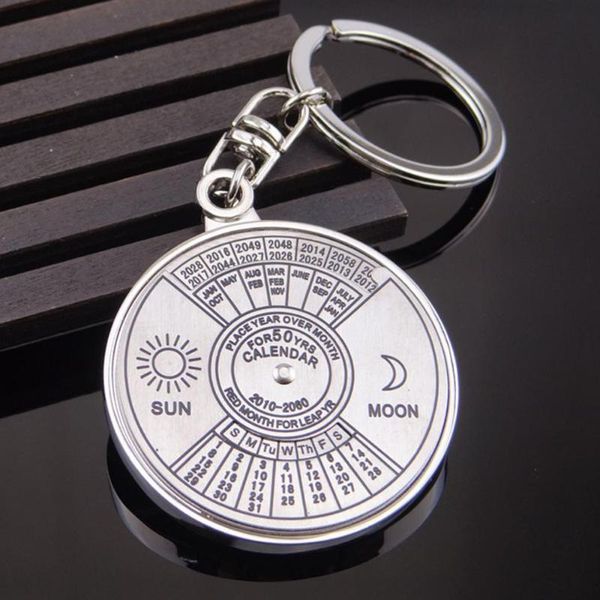keychains silver color 50 years super perpetual calendar key chains rings astrology car bag pendant keyring holder gift jewelry
keychains silver color 50 years super perpetual calendar key chains rings astrology car bag pendant keyring holder gift jewelry