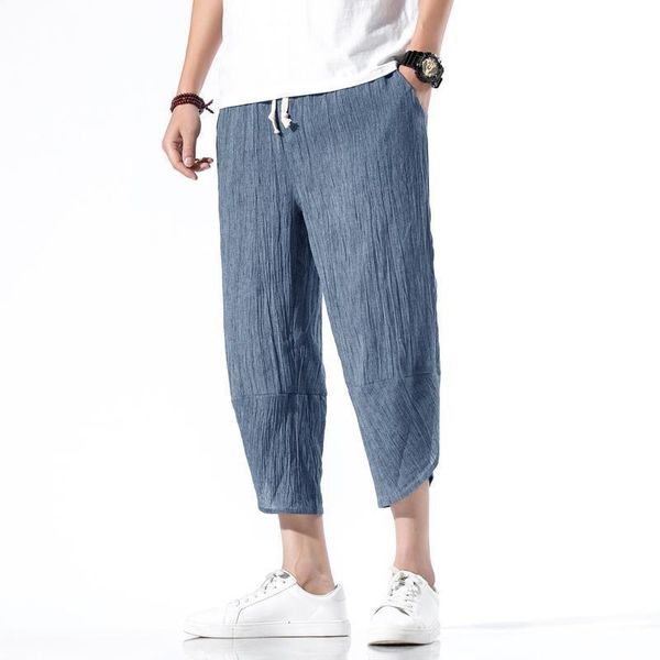 men oversize wide leg pants 2020 mens straight casual calf-length pants korean style summer hip hop male harem pants streetwear, Black
men oversize wide leg pants 2020 mens straight casual calf-length pants korean style summer hip hop male harem pants streetwear, Black