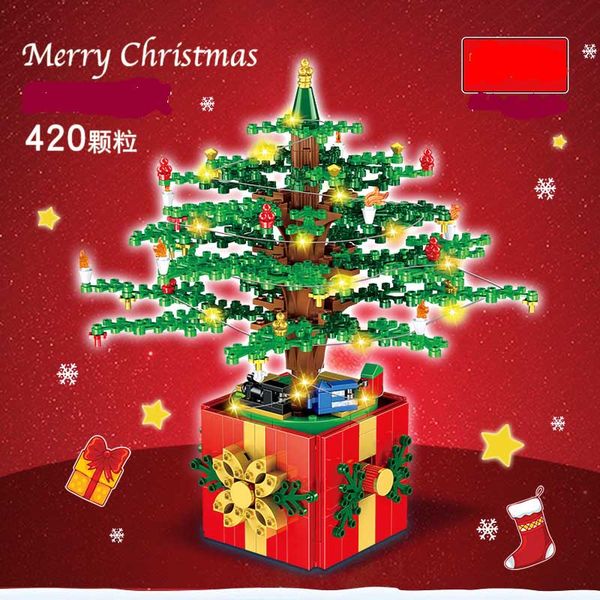 christmas tree building block compatible street view small particle assembled toy christmas gift for kid
christmas tree building block compatible street view small particle assembled toy christmas gift for kid
