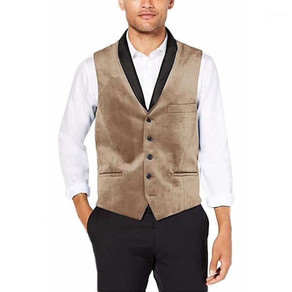 fashion mens single breasted velvet dress vest for wedding groomsmen casual outerwear dinner prom tuxedo waistcoat1, Black;white
fashion mens single breasted velvet dress vest for wedding groomsmen casual outerwear dinner prom tuxedo waistcoat1, Black;white
