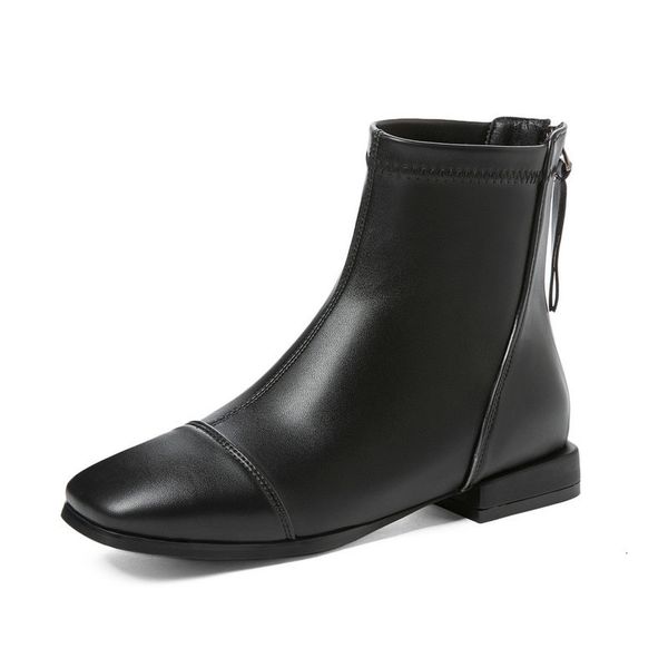 2021 new toe ankle square high heel pu leather short boots autumn winter casual women shoes size 34-43 0zzr, Black
2021 new toe ankle square high heel pu leather short boots autumn winter casual women shoes size 34-43 0zzr, Black