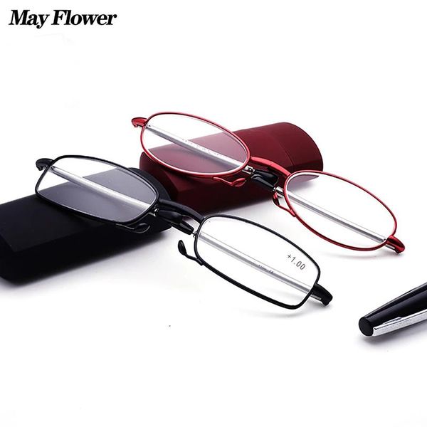 sunglasses may flower mini design flodable metal anti-blue reading glasses small frame portable presbyopic eyewea with case +3.5+4, White;black
sunglasses may flower mini design flodable metal anti-blue reading glasses small frame portable presbyopic eyewea with case +3.5+4, White;black