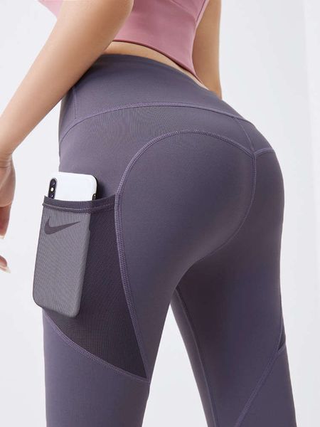 peach hip yoga thin women's summer fast dry elastic tight running mh side pocket bottomed fitns pants, Gray
peach hip yoga thin women's summer fast dry elastic tight running mh side pocket bottomed fitns pants, Gray