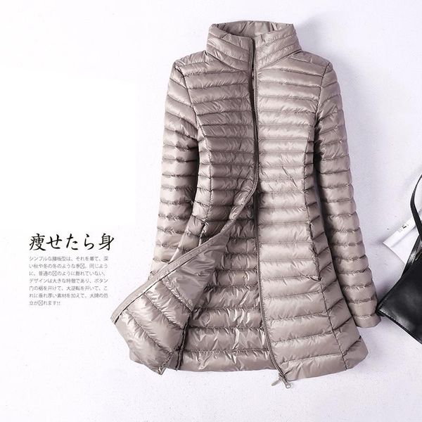women's down & parkas women jacket autumn winter ultra light white duck coat warm thin slim plus size 4xl long outwear rh1421, Black
women's down & parkas women jacket autumn winter ultra light white duck coat warm thin slim plus size 4xl long outwear rh1421, Black