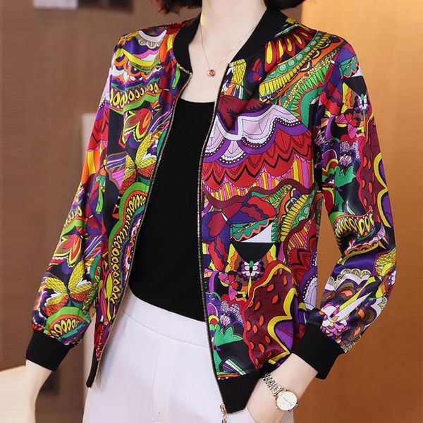2020 new fashion flower jacket women summer coats long sleeve basic jackets bomber thin office red female jacket outwear, Black;brown
2020 new fashion flower jacket women summer coats long sleeve basic jackets bomber thin office red female jacket outwear, Black;brown